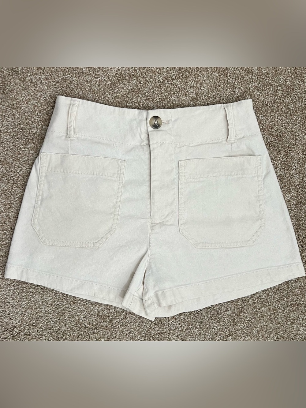 Anthropologie by Maeve THE COLETTE Linen Short Size 25